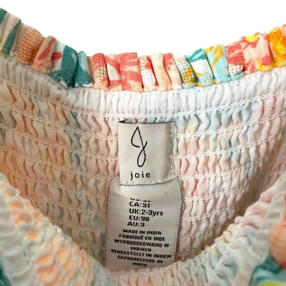 Joie Floral Smocked Tiered Sundress in Size 3T - Picture 8 of 8